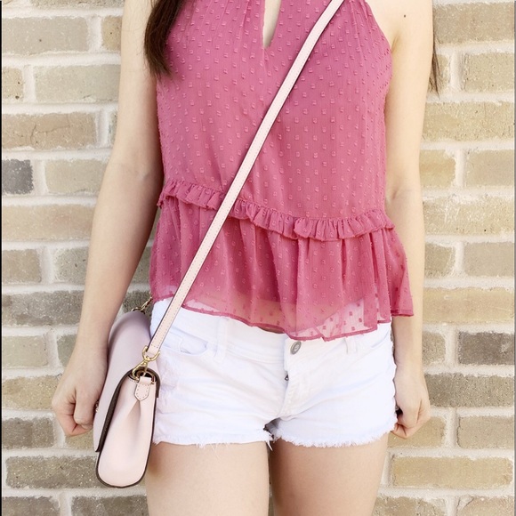 ‼️SALE‼️ 👜💕- NWT Michael Kors Crossbody Pink - Picture 3 of 4